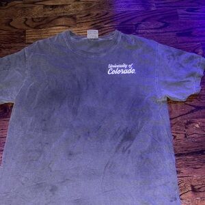 university of boulder oversized graphic tee